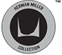 A Herman Miller Collection logo in black and gray.
